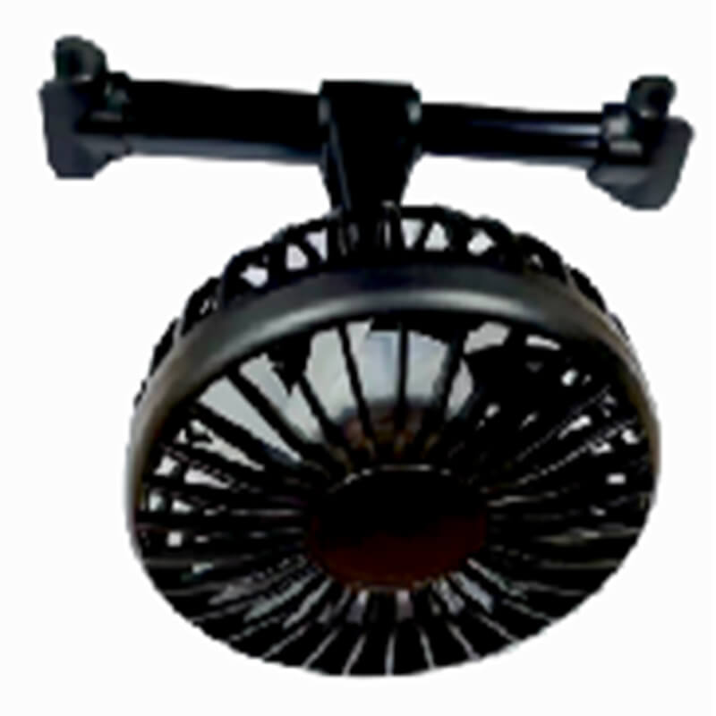 4-inch Mini fan of headrest back in the car