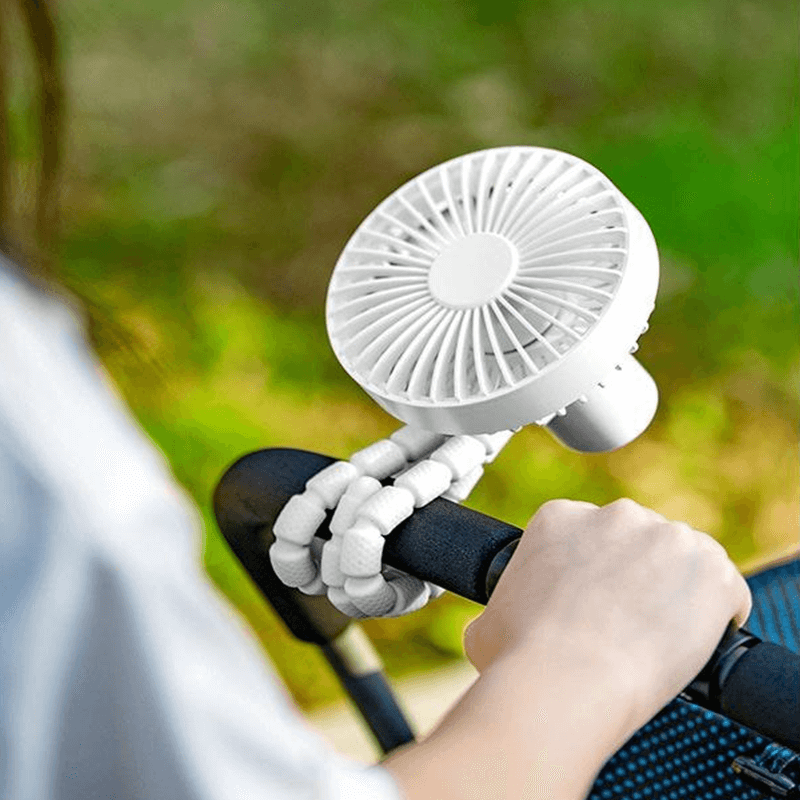 5-inch Fan for indoor, outdoor, and car with a rechargeable battery 