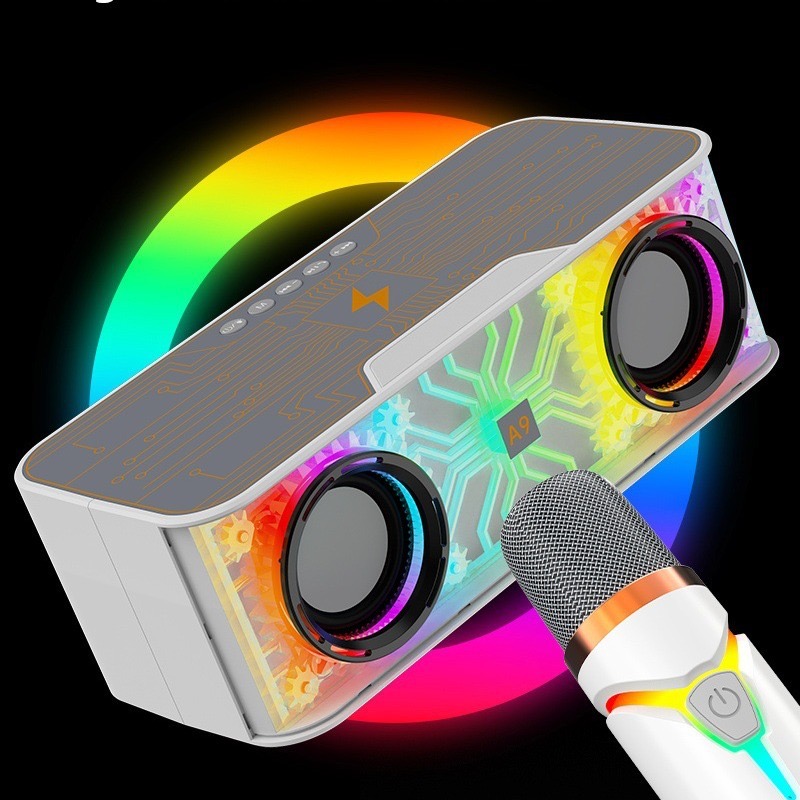 LED wireless charger bluetooth speaker 