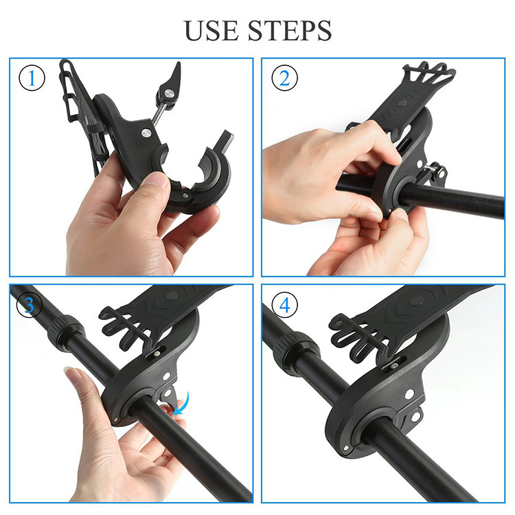 SILICONE HOLDER compatible 7" smartphone in bicycle / e-bicycle / motor bicycle 