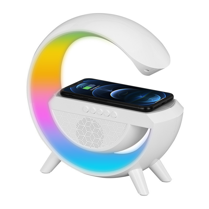 BT speaker with wireless charger