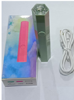 A 3-inch circular flat-head lamp