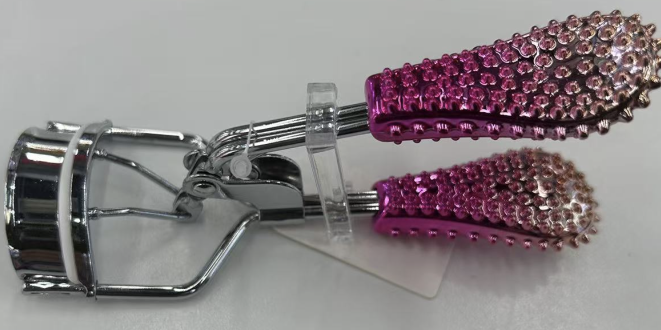 A4 chrome-plated electroplated  gradient massage handle