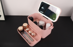 New portable cosmetic box mirror